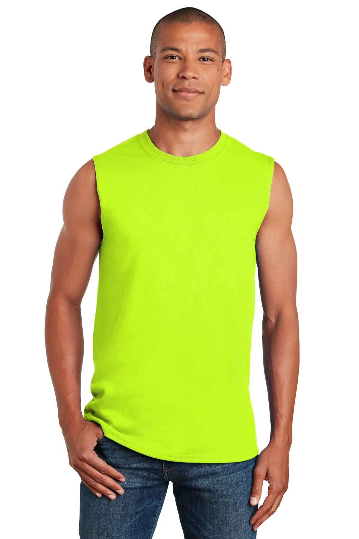 Gildan ® - Ultra Cotton ® Sleeveless T-Shirt. 2700 - Image 4