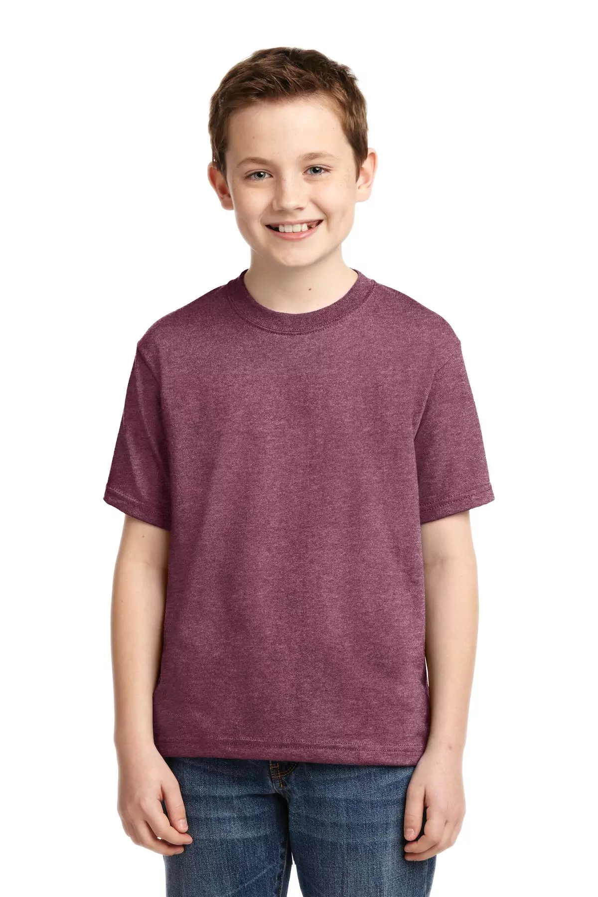 JERZEES ®  - Youth Dri-Power ®  50/50 Cotton/Poly T-Shirt.  29B - Image 16