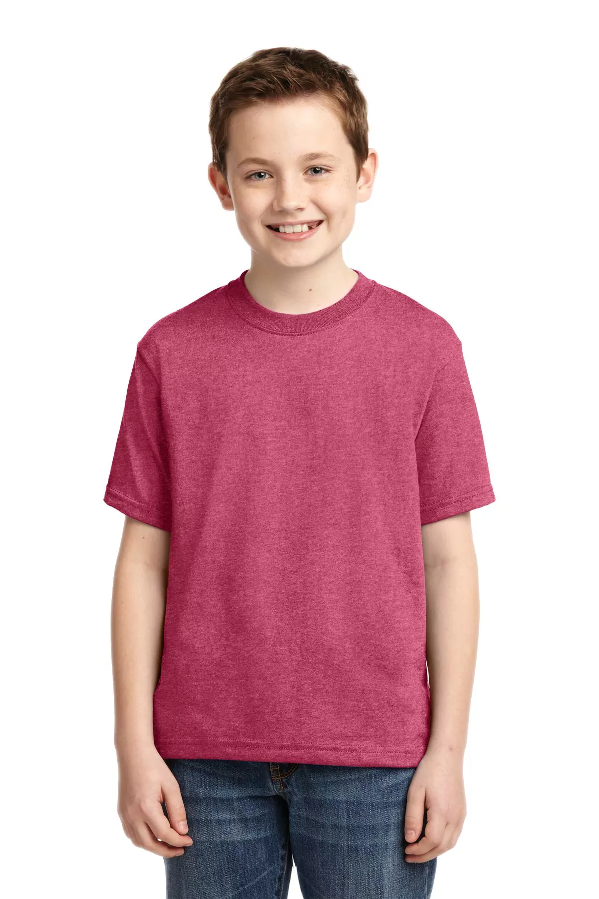 JERZEES ®  - Youth Dri-Power ®  50/50 Cotton/Poly T-Shirt.  29B - Image 2