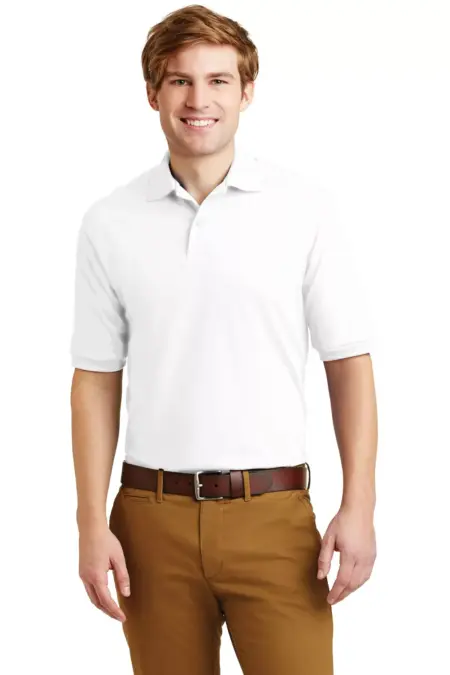 JERZEES ®  - SpotShield 5.4-Ounce Jersey Knit Sport Shirt. 437M