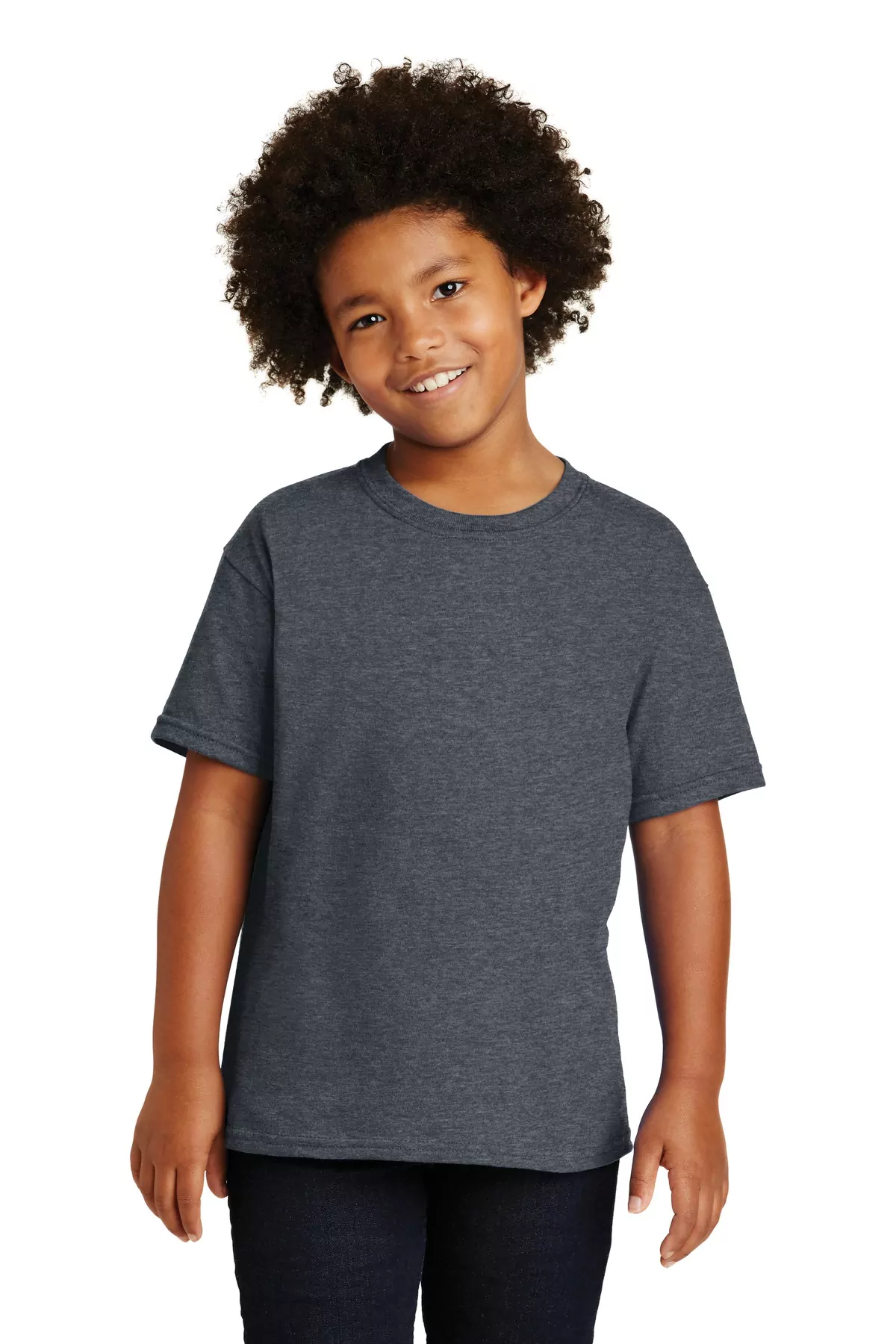 Gildan ® - Youth Heavy Cotton 100% Cotton T-Shirt. 5000B - Image 5