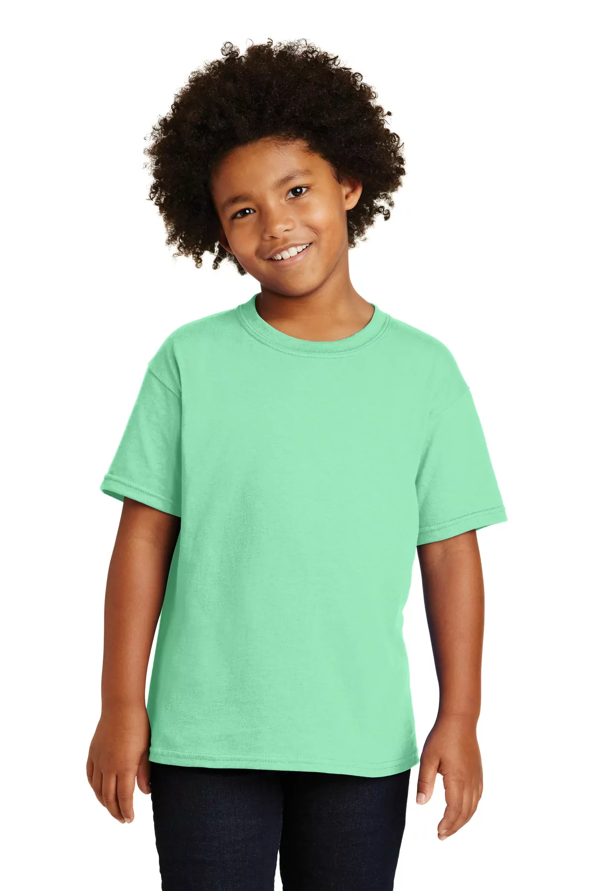 Gildan ® - Youth Heavy Cotton 100% Cotton T-Shirt. 5000B - Image 3