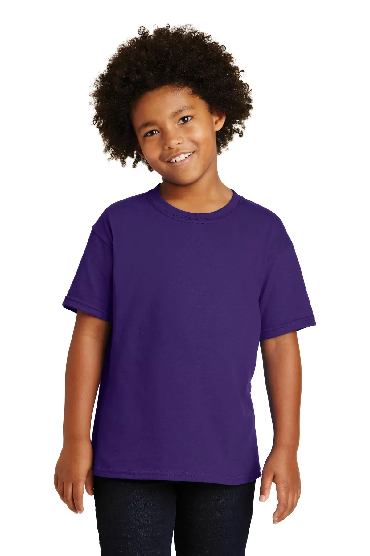 Gildan ® - Youth Heavy Cotton 100% Cotton T-Shirt. 5000B - Image 4