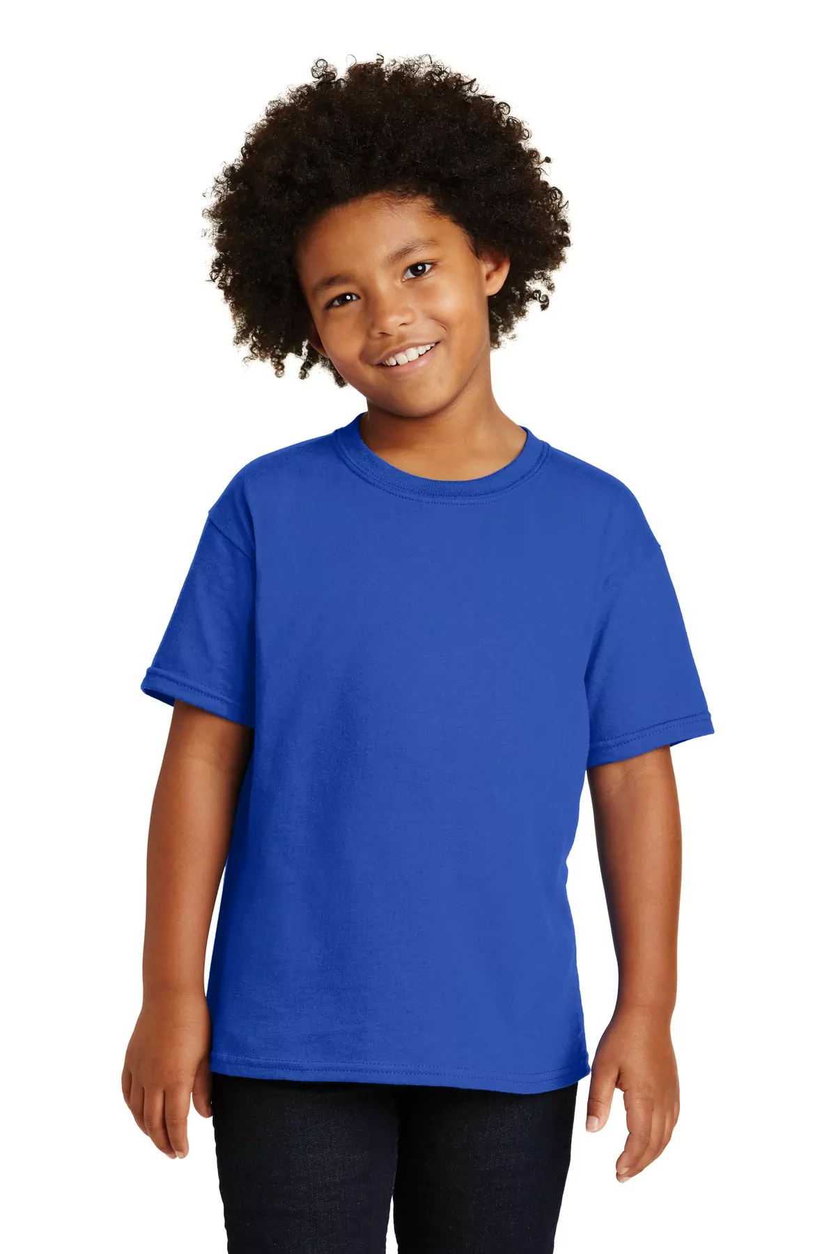 Gildan ® - Youth Heavy Cotton 100% Cotton T-Shirt. 5000B - Image 7