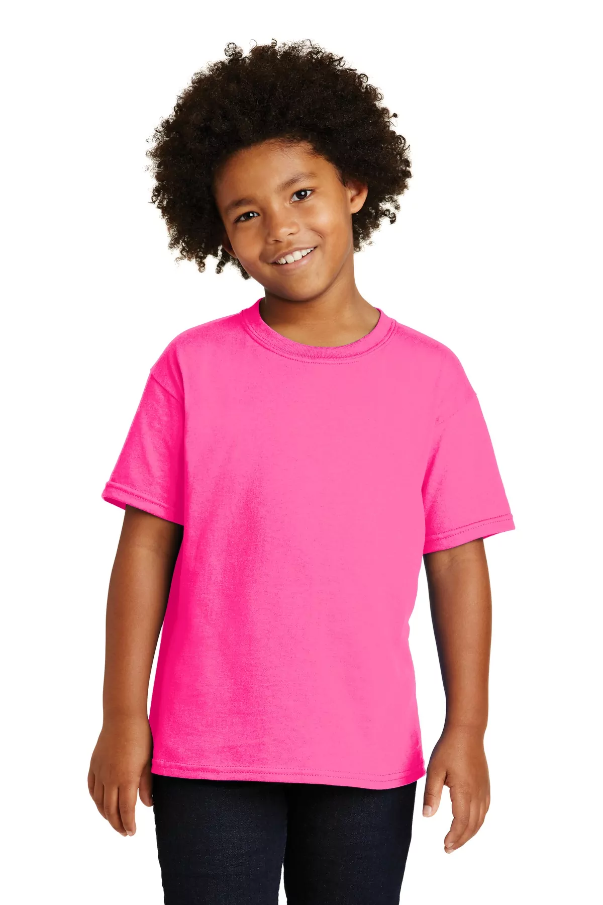 Gildan ® - Youth Heavy Cotton 100% Cotton T-Shirt. 5000B - Image 26