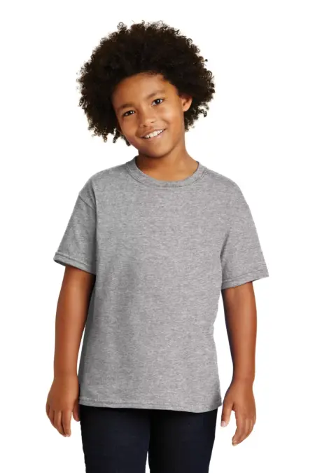 Gildan ®  - Youth  Heavy Cotton   100% Cotton T-Shirt.  5000B