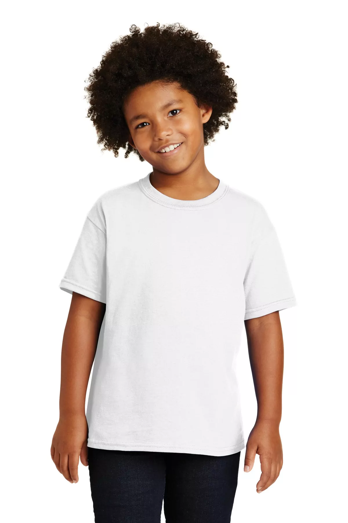 Gildan ® - Youth Heavy Cotton 100% Cotton T-Shirt. 5000B - Image 2