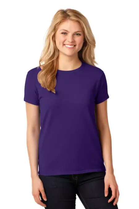 Gildan ®  Ladies Heavy Cotton 100% Cotton T-Shirt. 5000L
