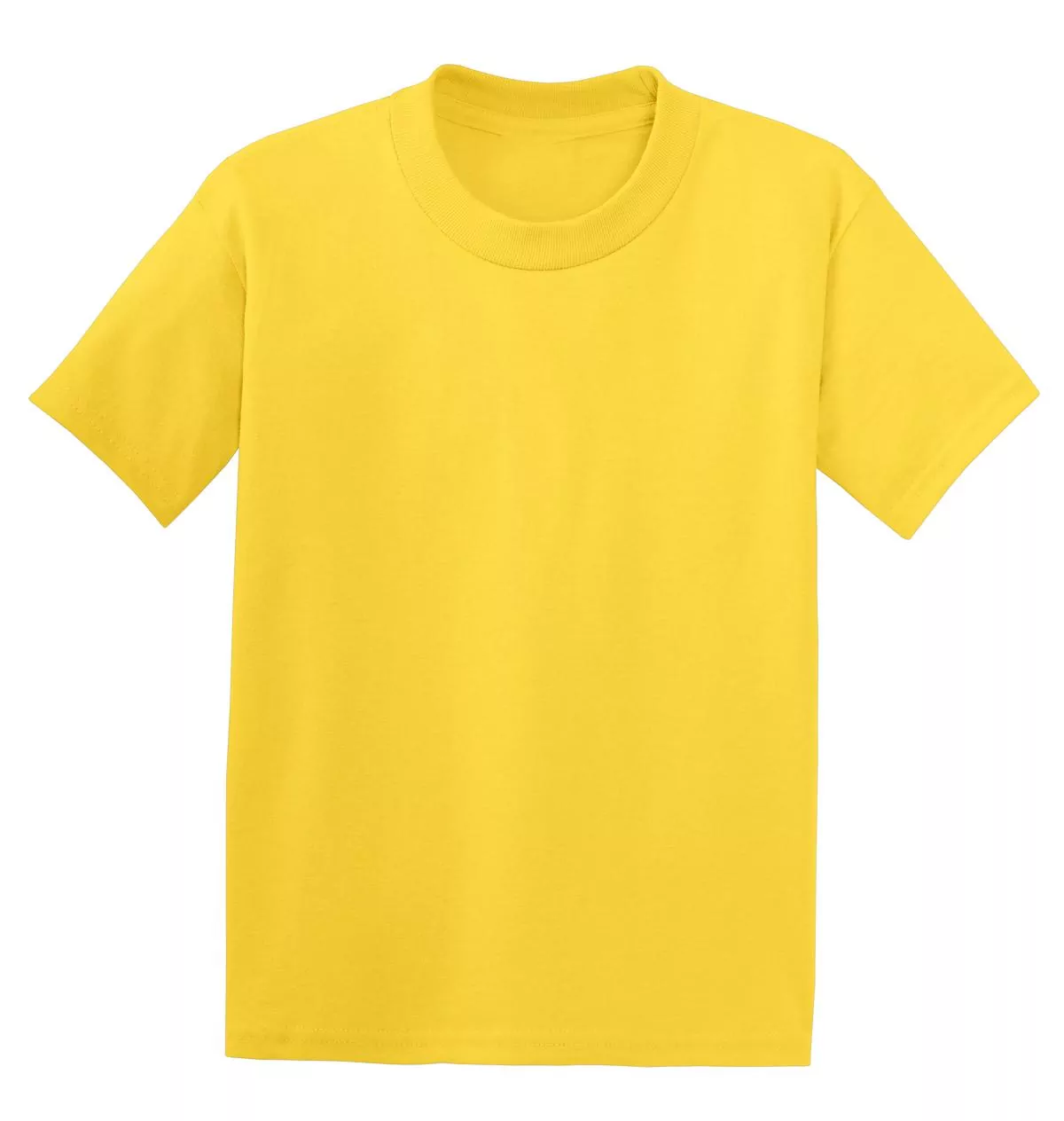Hanes® - Youth EcoSmart ® 50/50 Cotton/Poly T-Shirt. 5370 - Image 6