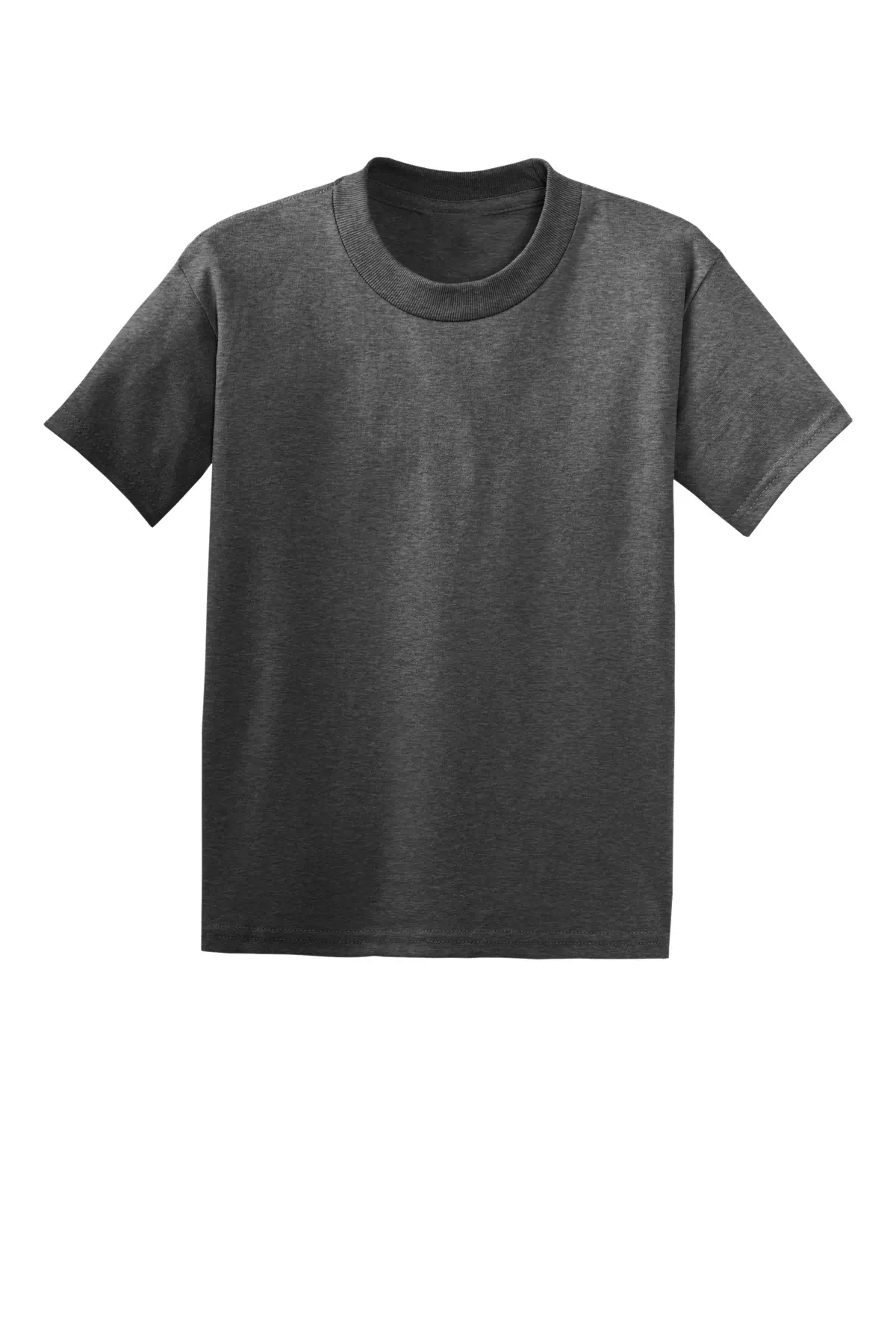 Hanes® - Youth EcoSmart ® 50/50 Cotton/Poly T-Shirt. 5370 - Image 4