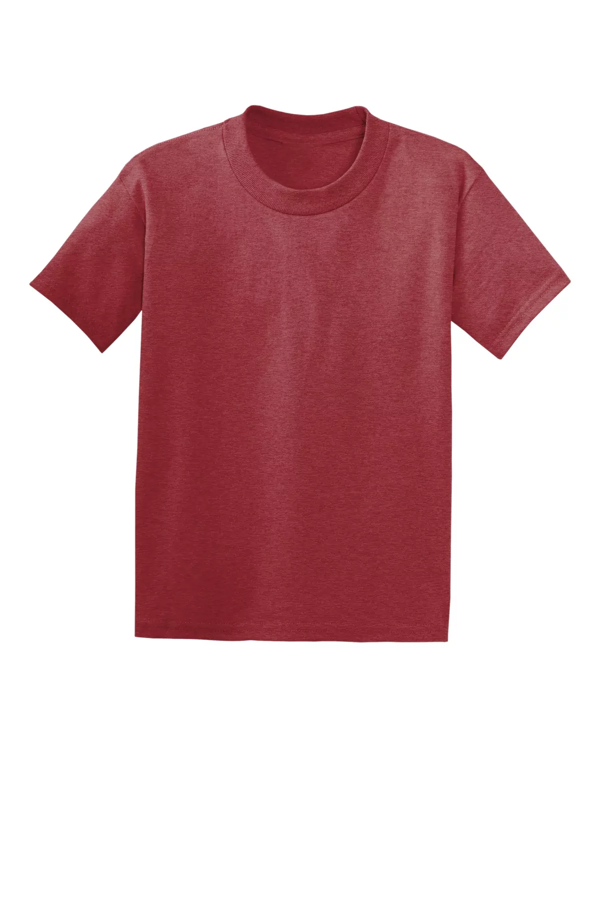 Hanes® - Youth EcoSmart ® 50/50 Cotton/Poly T-Shirt. 5370 - Image 2