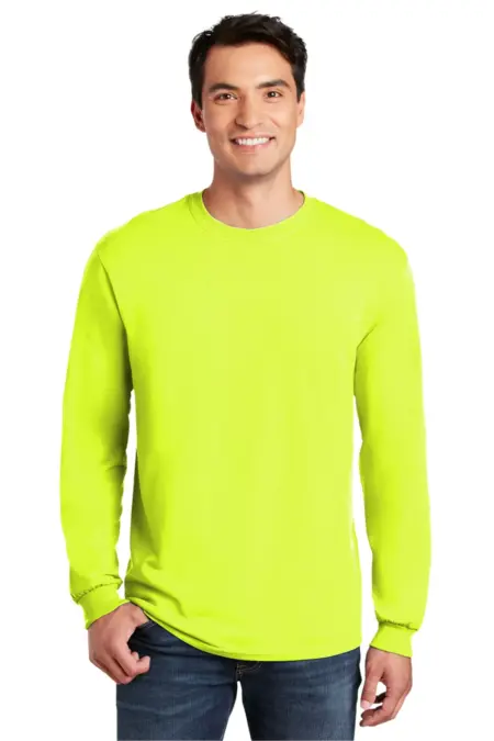 Gildan ®  - Heavy Cotton   100% Cotton Long Sleeve T-Shirt.  5400