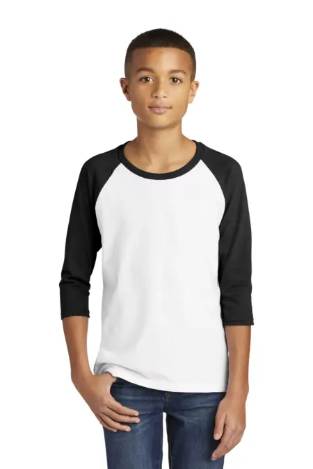Gildan  ®  Heavy Cotton    Youth 3/4-Sleeve Raglan T-Shirt. 5700B