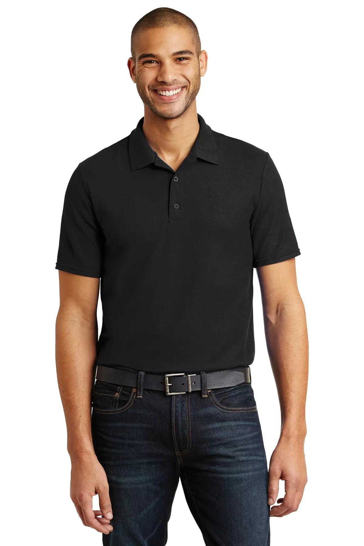 Gildan ® DryBlend ® 6-Ounce Double Pique Sport Shirt. 72800 - Image 2