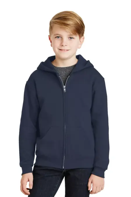 JERZEES ® – Youth NuBlend ® Full-Zip Hooded Sweatshirt. 993B