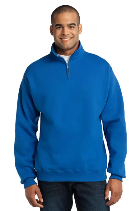JERZEES ®  - NuBlend ®  1/4-Zip Cadet Collar Sweatshirt. 995M