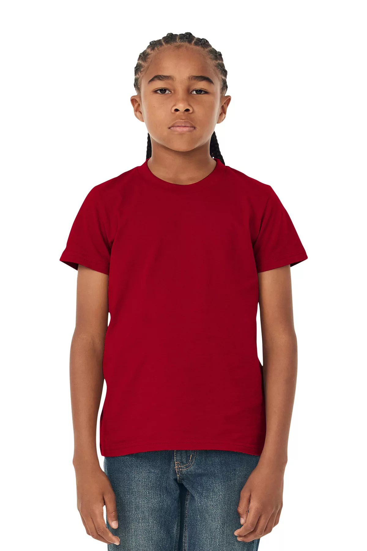 BELLA+CANVAS Youth Jersey Short Sleeve Tee. BC3001Y