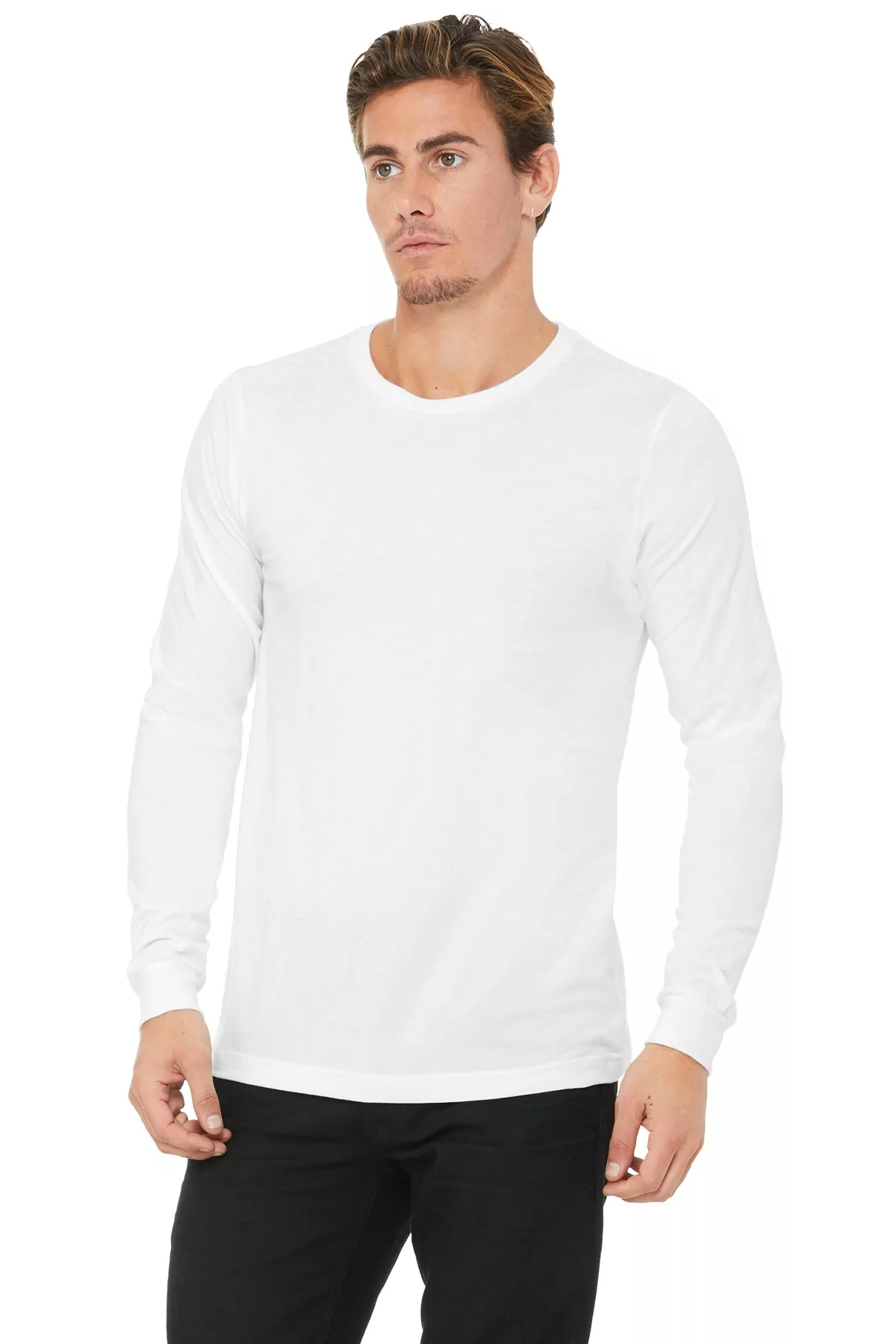 BELLA+CANVAS Unisex Jersey Long Sleeve Tee. BC3501 - Image 2