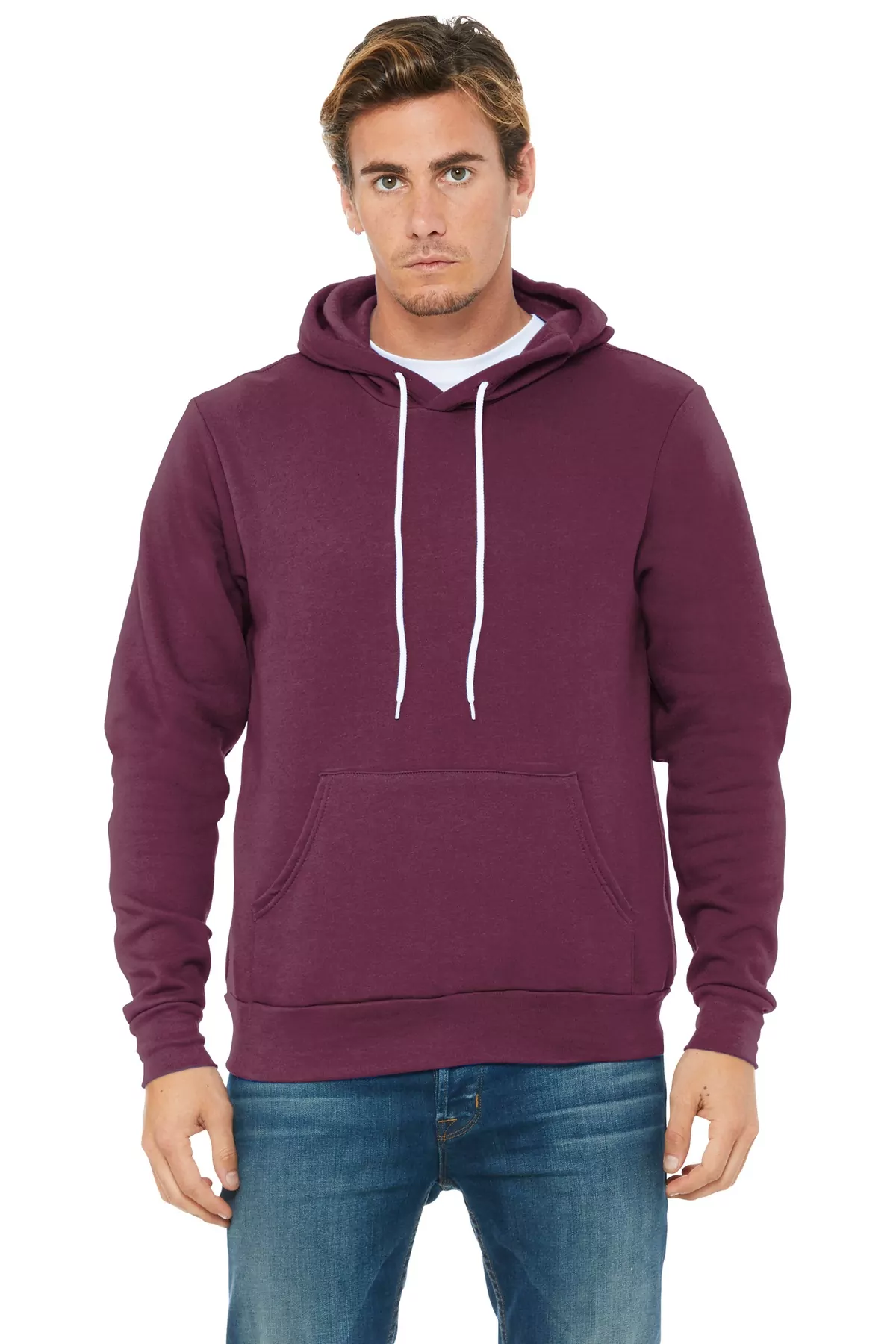 BELLA+CANVAS Unisex Sponge Fleece Pullover Hoodie. BC3719 - Image 7