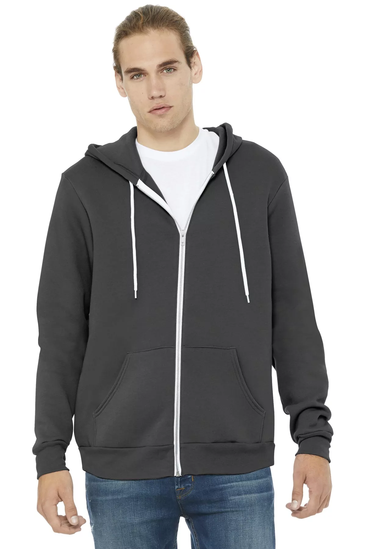 BELLA+CANVAS Unisex Sponge Fleece Full-Zip Hoodie. BC3739 - Image 7