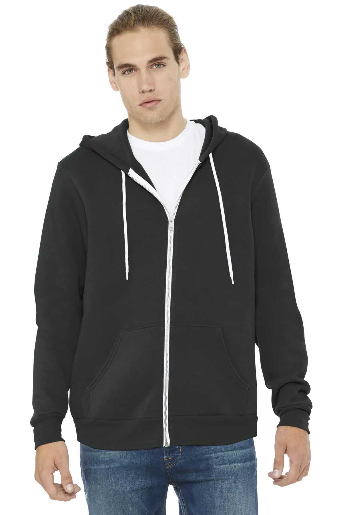 BELLA+CANVAS Unisex Sponge Fleece Full-Zip Hoodie. BC3739 - Image 4