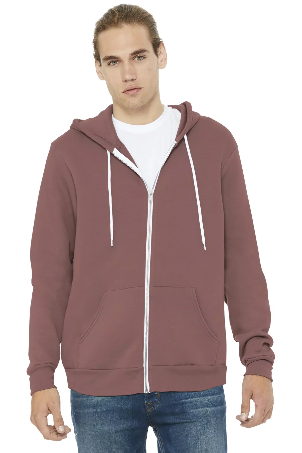 BELLA+CANVAS Unisex Sponge Fleece Full-Zip Hoodie. BC3739 - Image 8