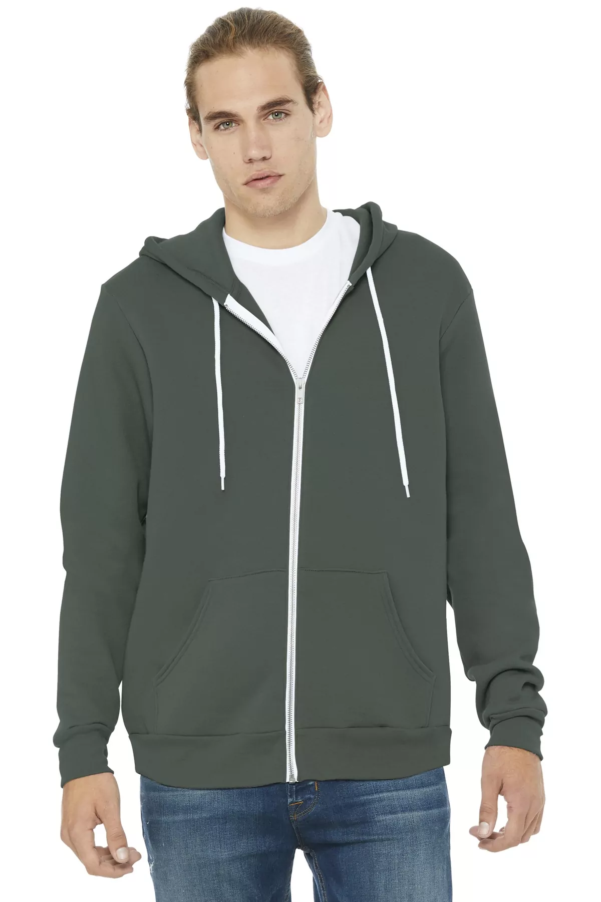 BELLA+CANVAS Unisex Sponge Fleece Full-Zip Hoodie. BC3739 - Image 5