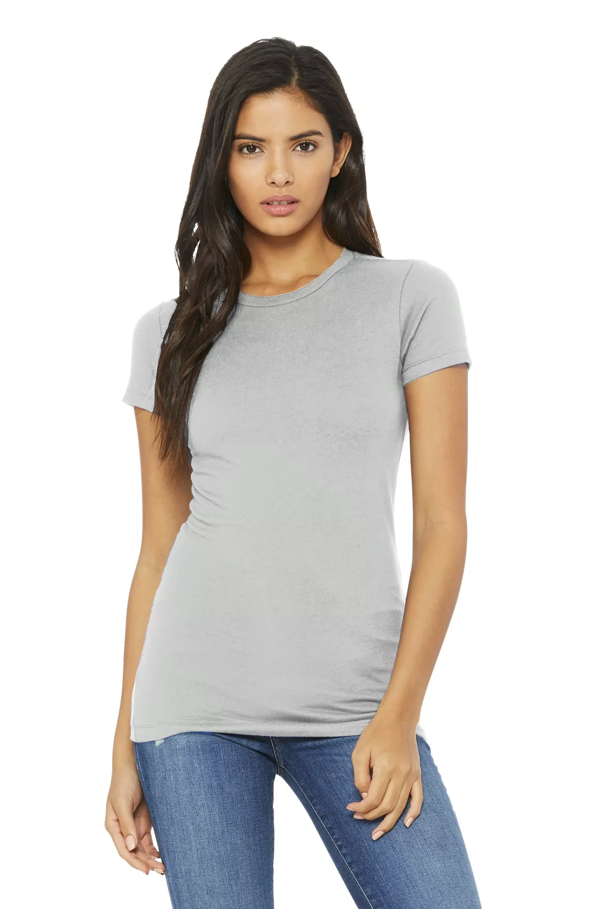 BELLA+CANVAS Women's Slim Fit Tee. BC6004 - Image 2