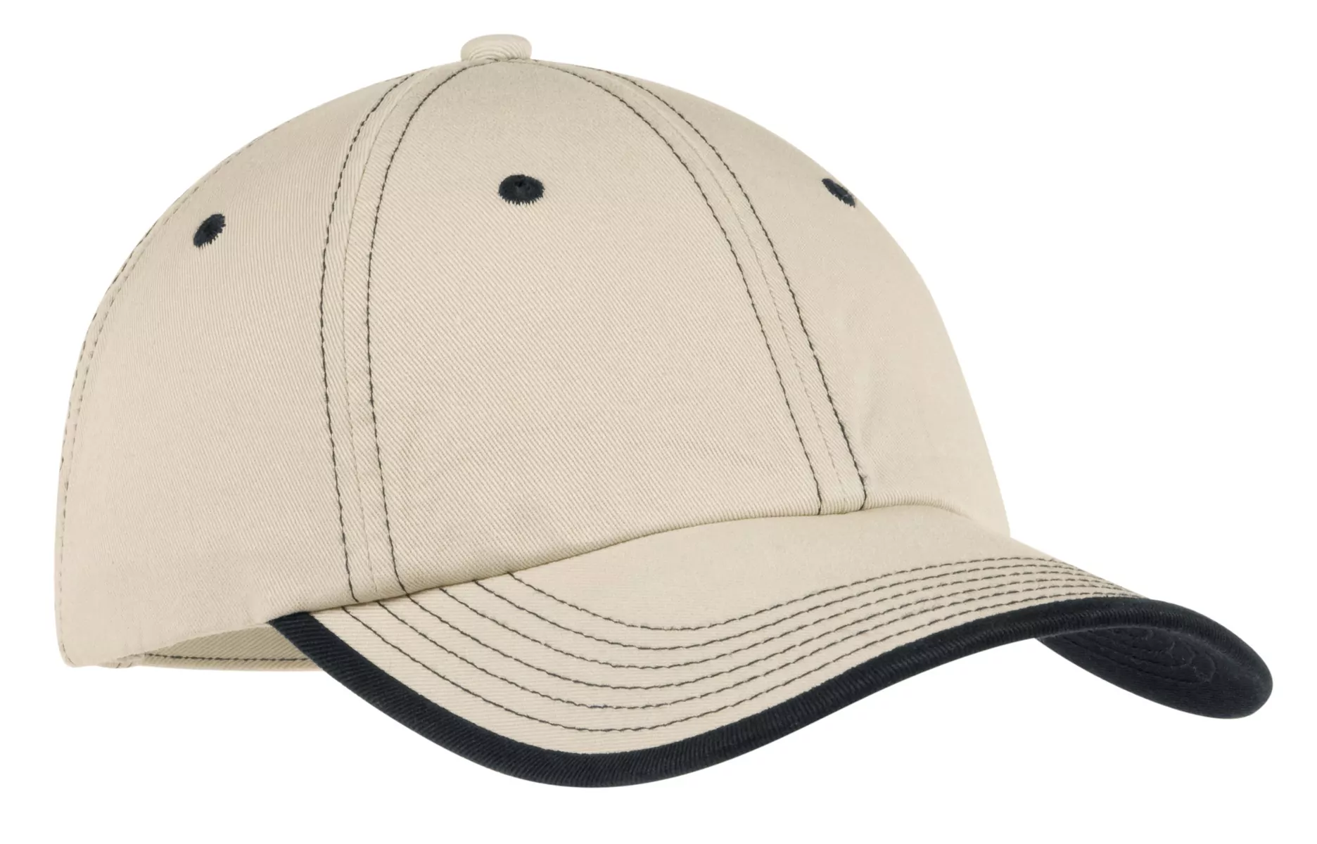 Port Authority ® Vintage Washed Contrast Stitch Cap. C835 - Image 2