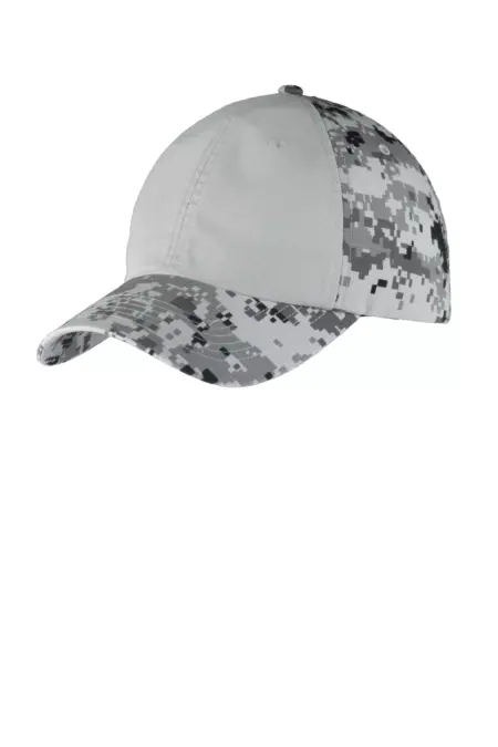 Port Authority ® Colorblock Digital Ripstop Camouflage Cap. C926