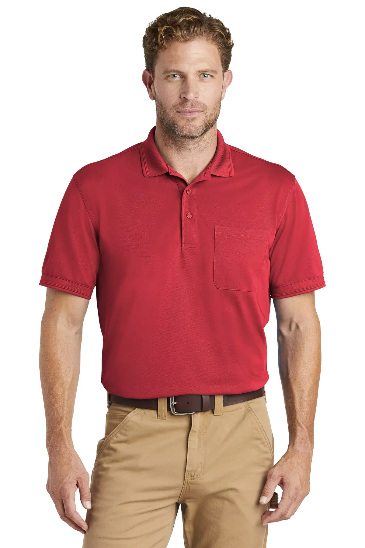 CornerStone ® Industrial Snag-Proof Pique Pocket Polo. CS4020P - Image 5