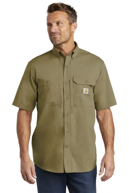 Carhartt Force ® Ridgefield Solid Short Sleeve Shirt. CT102417