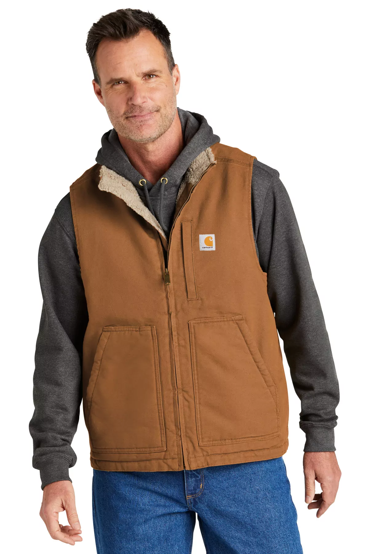 Carhartt ® Sherpa-Lined Mock Neck Vest CT104277