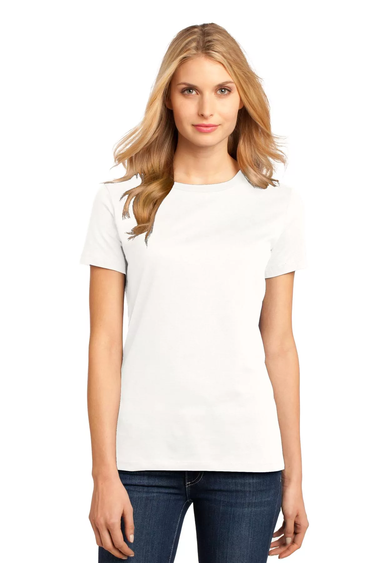 District ® Women's Perfect Weight ® Tee. DM104L - Image 3