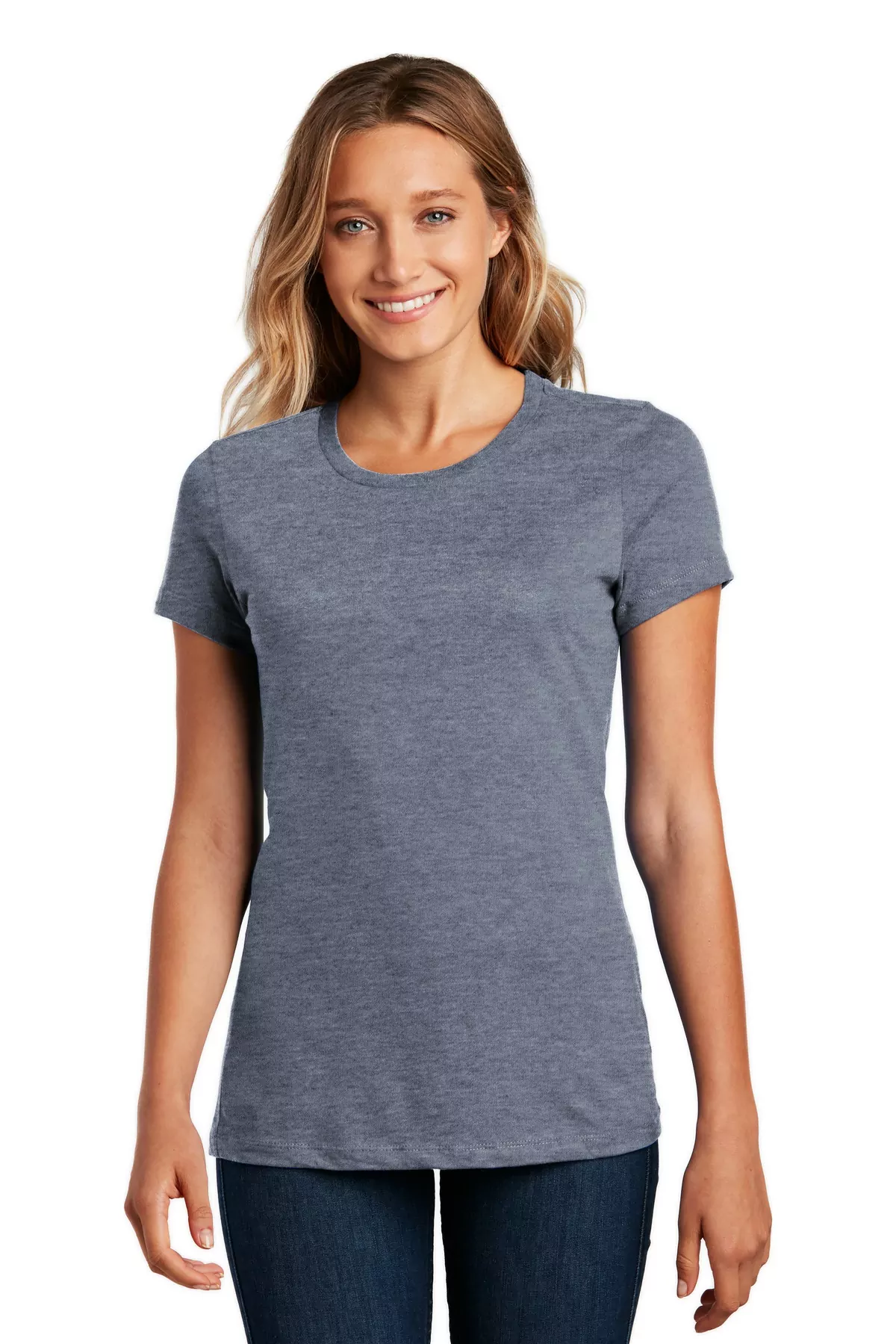 District ® Women's Perfect Weight ® Tee. DM104L - Image 6