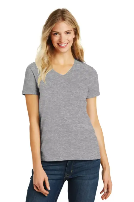 District ®  Women's Perfect Blend ®  V-Neck Tee. DM1190L