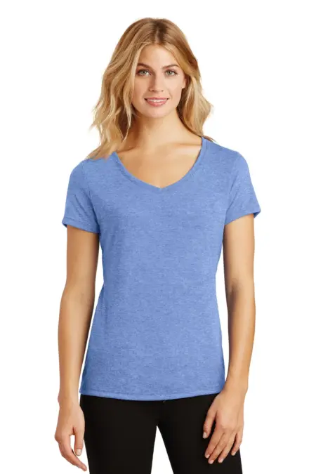District ®  Women's Perfect Tri ®  V-Neck Tee. DM1350L