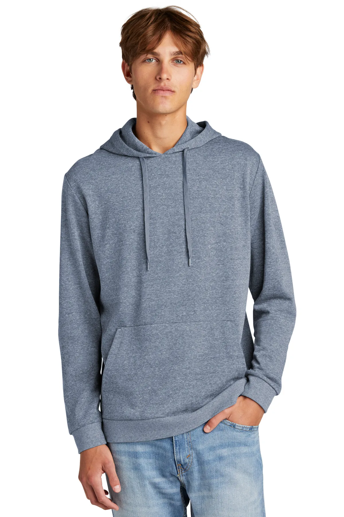 District ® Perfect Tri ® Fleece Pullover Hoodie DT1300 - Image 2