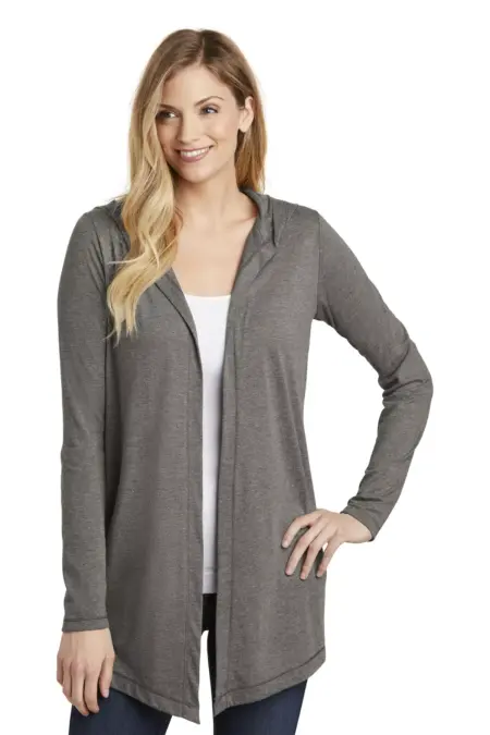 District  ®  Women's Perfect Tri  ®  Hooded Cardigan. DT156