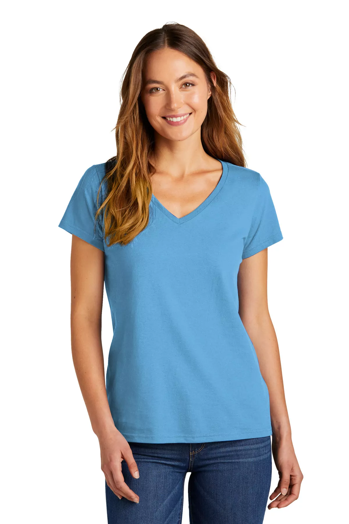 District ® Women's The Concert Tee ® V-Neck DT5002 - Image 4