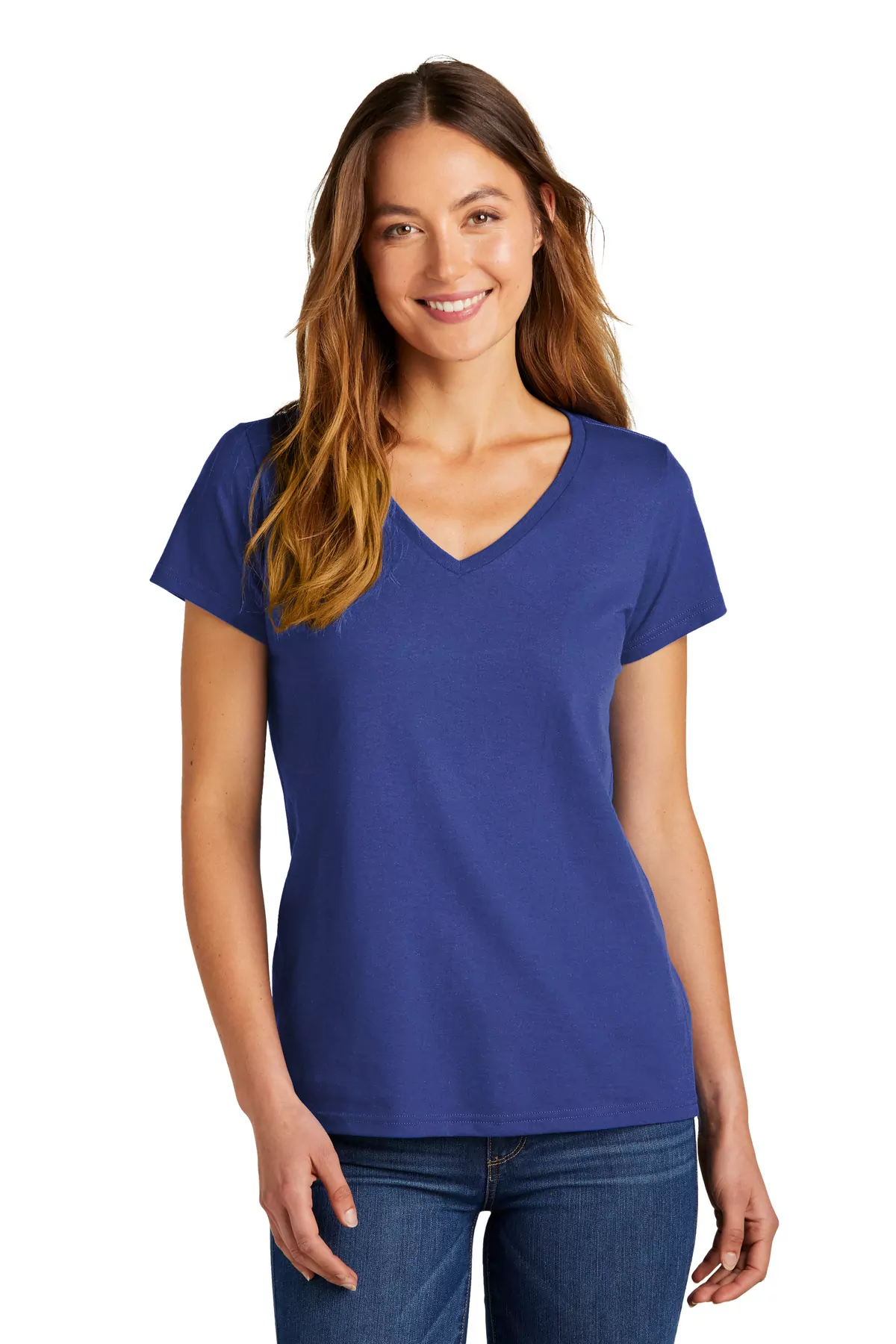 District ® Women's The Concert Tee ® V-Neck DT5002 - Image 2