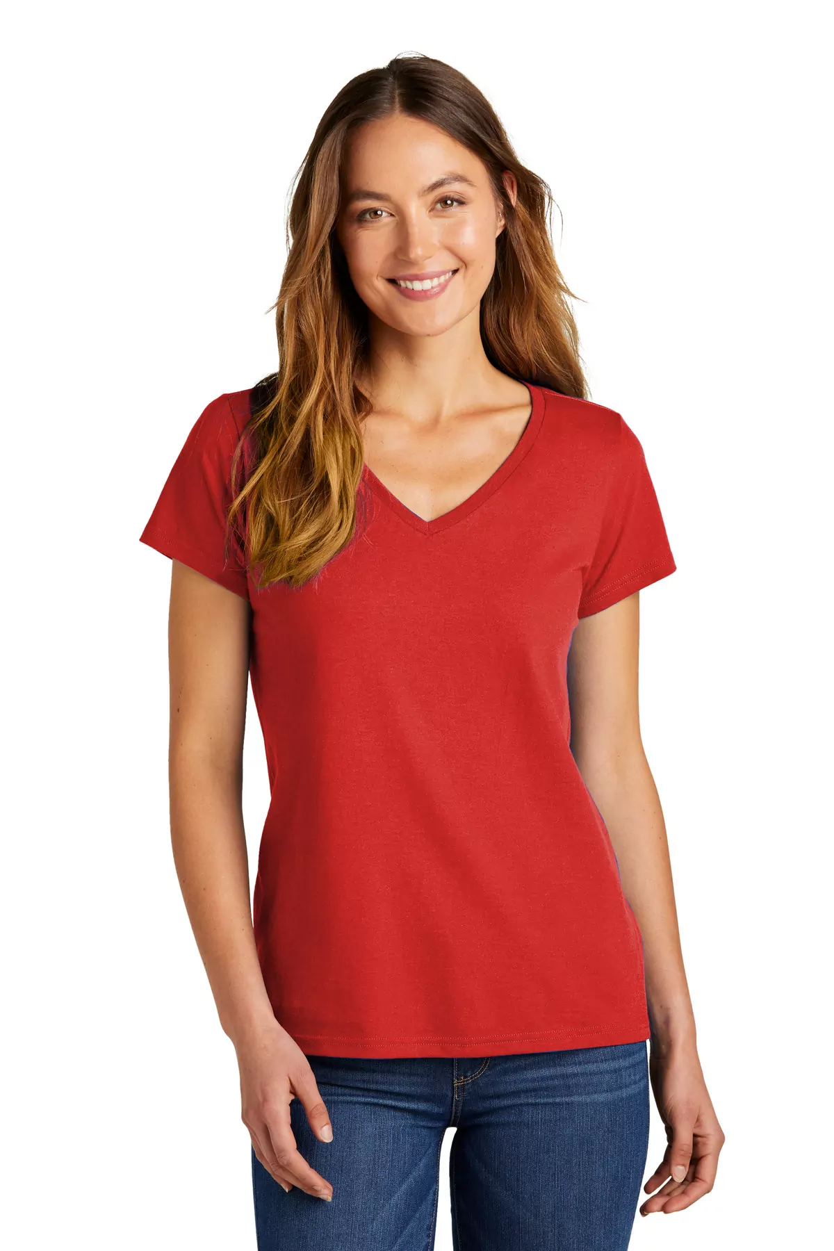 District ® Women's The Concert Tee ® V-Neck DT5002 - Image 5
