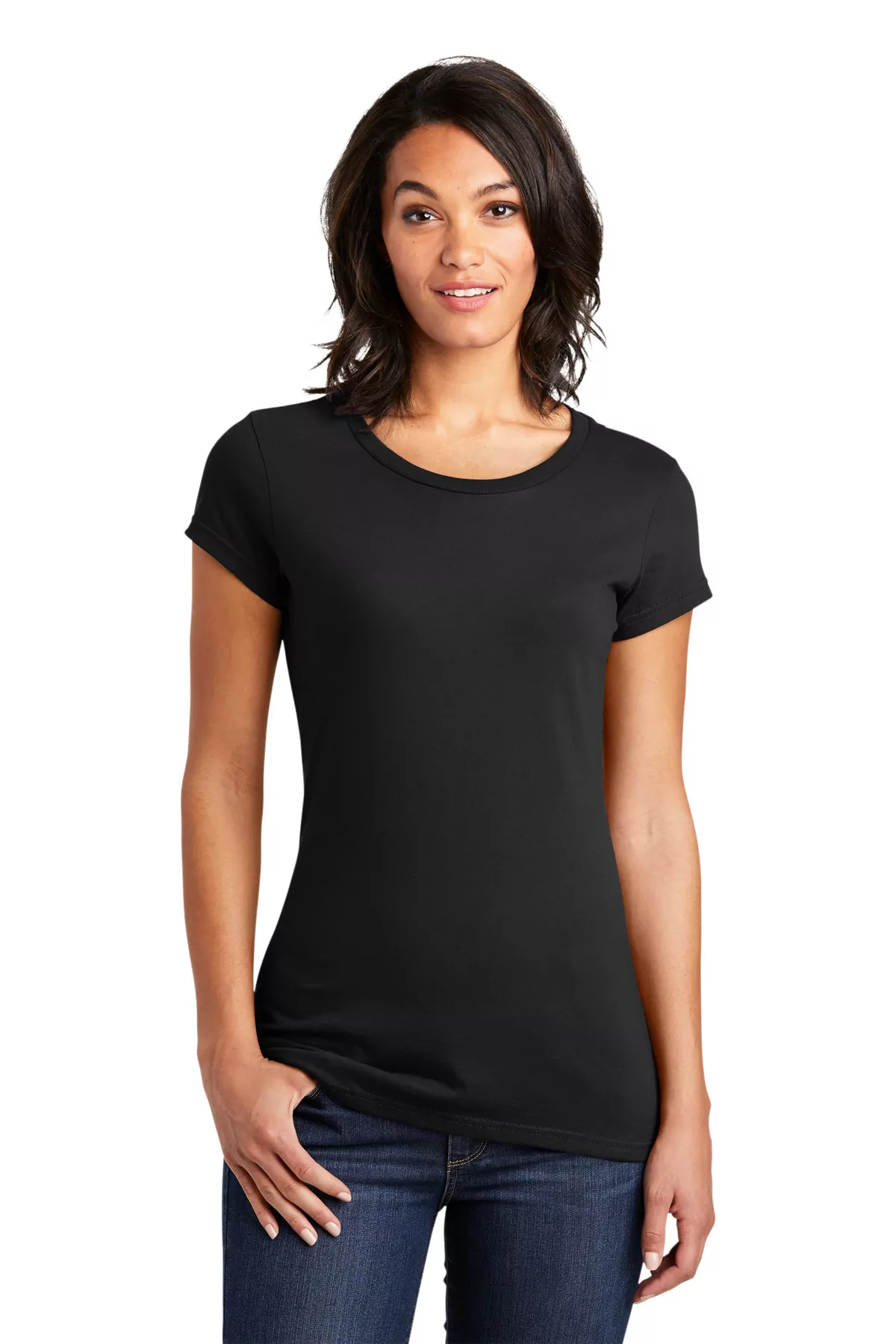 District ® Women's Fitted Very Important Tee ® . DT6001 - Image 10