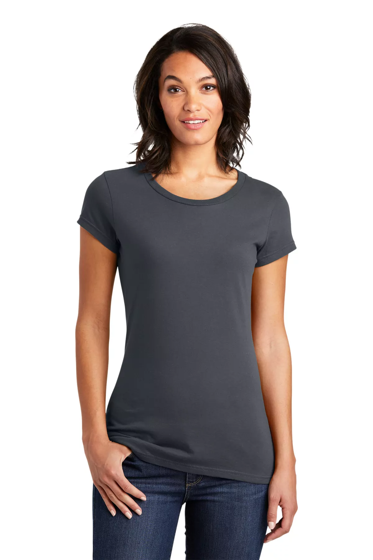 District ® Women's Fitted Very Important Tee ® . DT6001