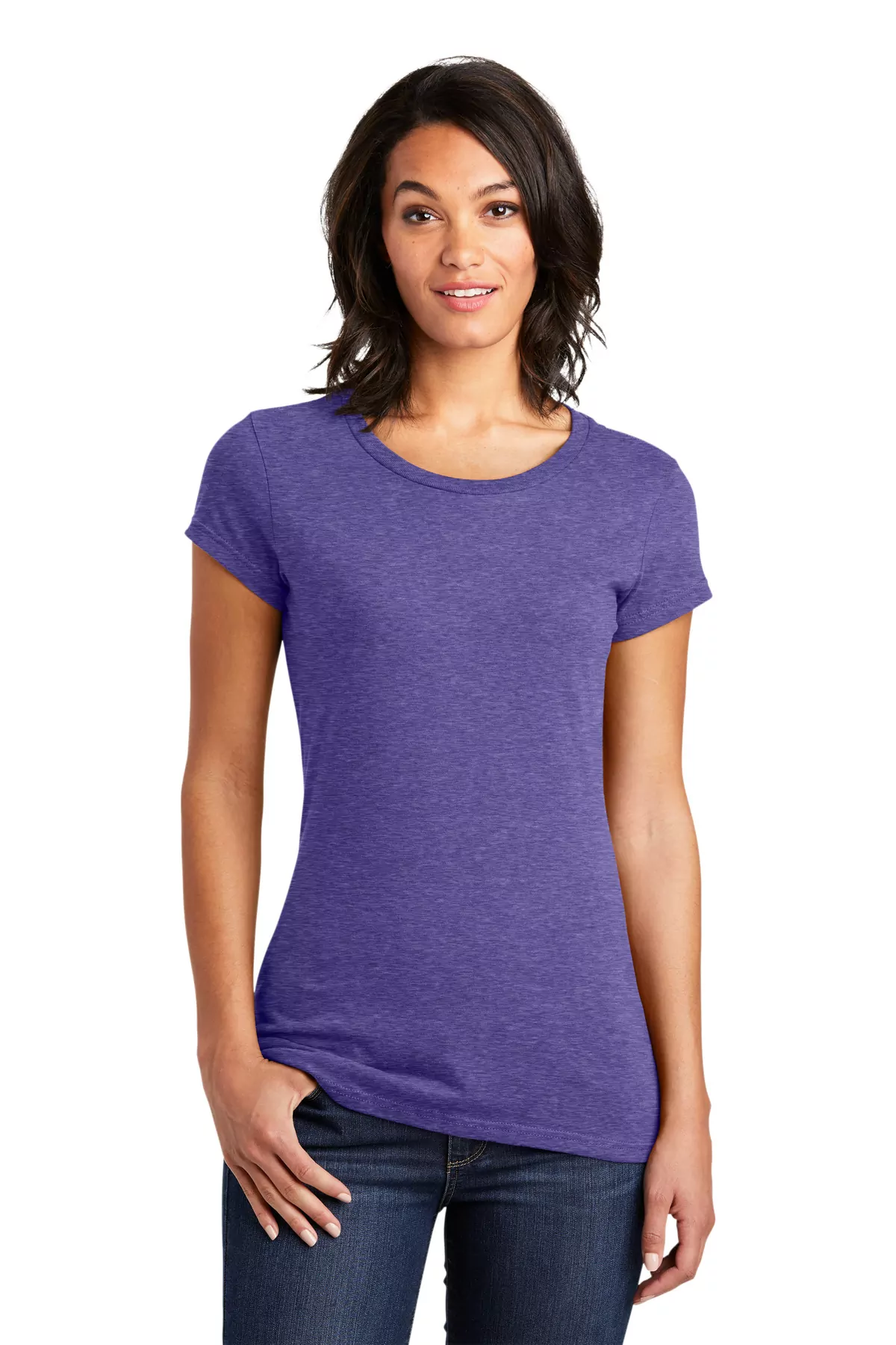 District ® Women's Fitted Very Important Tee ® . DT6001 - Image 8