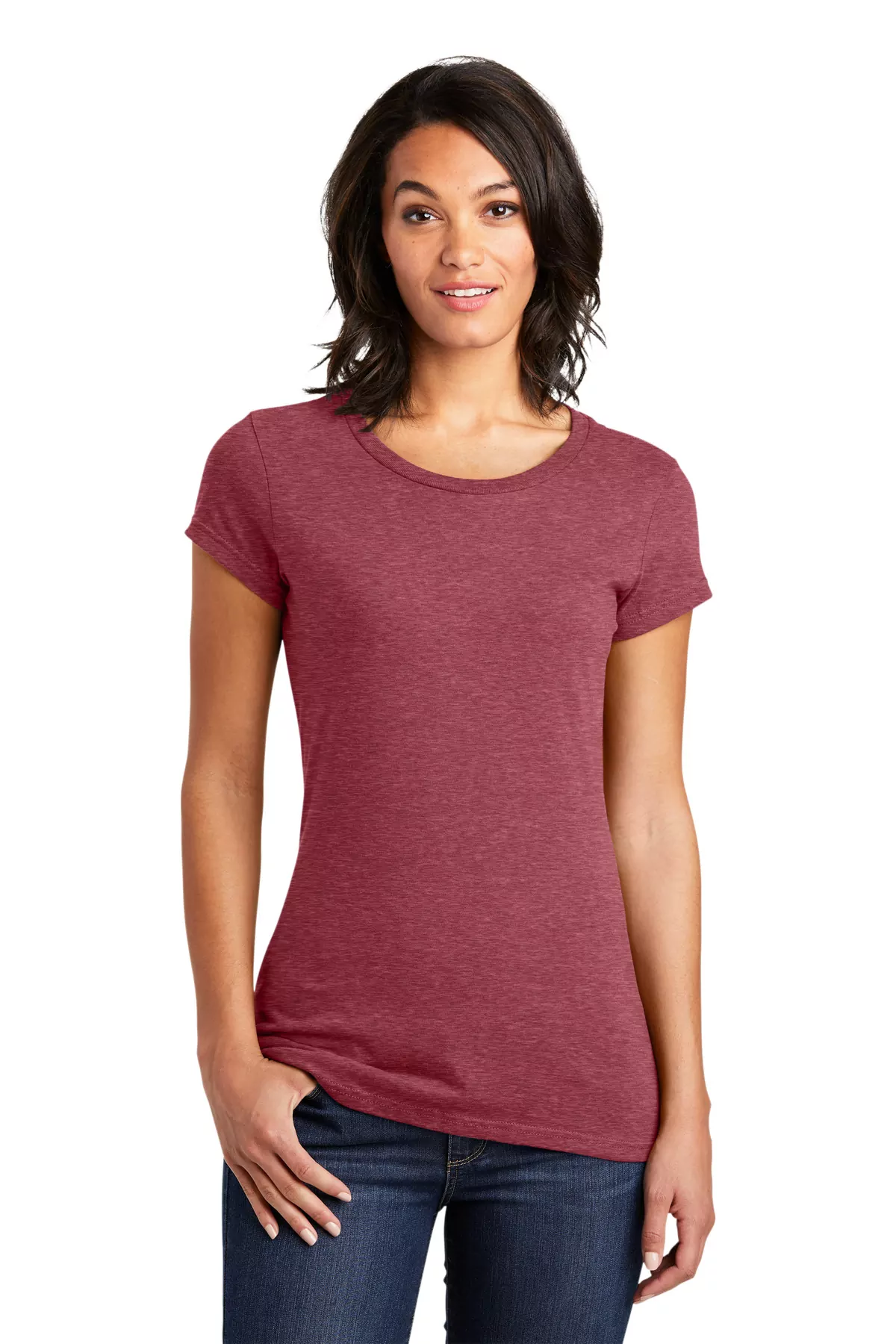 District ® Women's Fitted Very Important Tee ® . DT6001 - Image 11