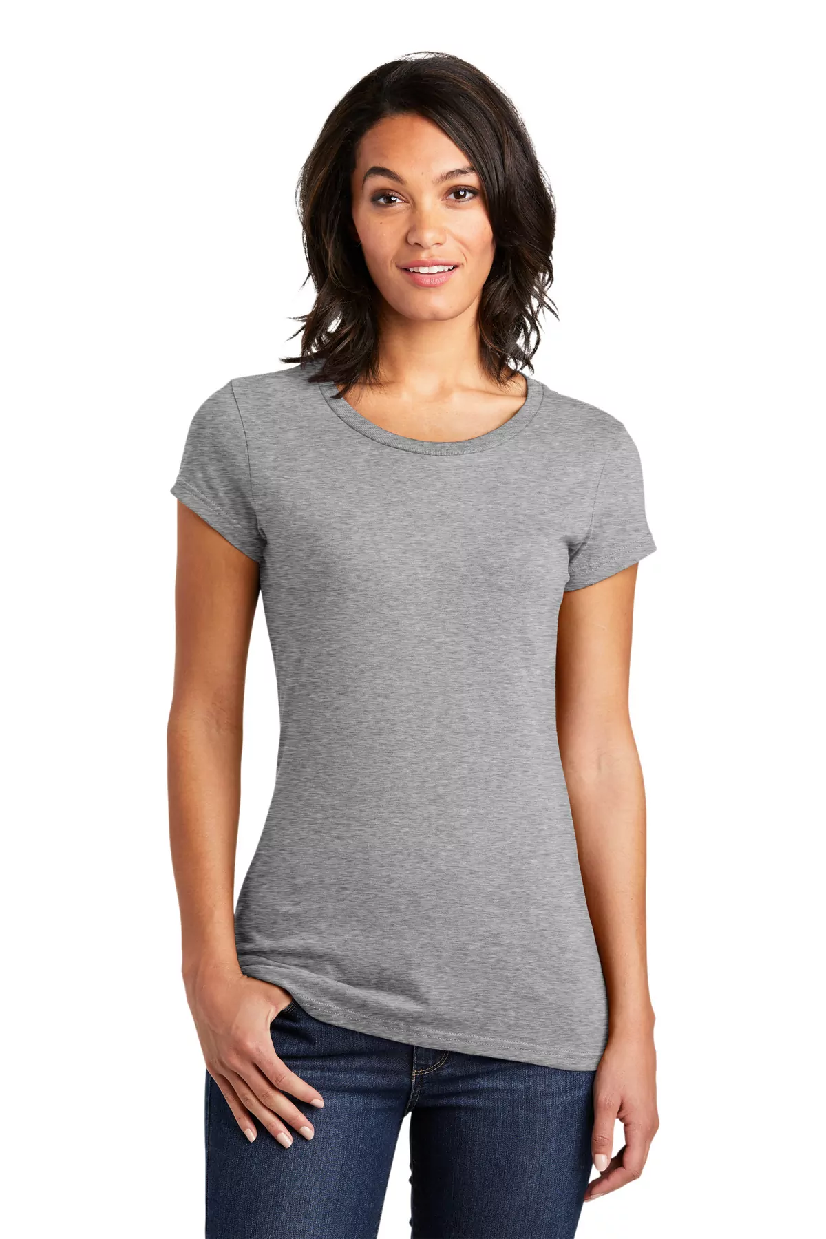 District ® Women's Fitted Very Important Tee ® . DT6001 - Image 12