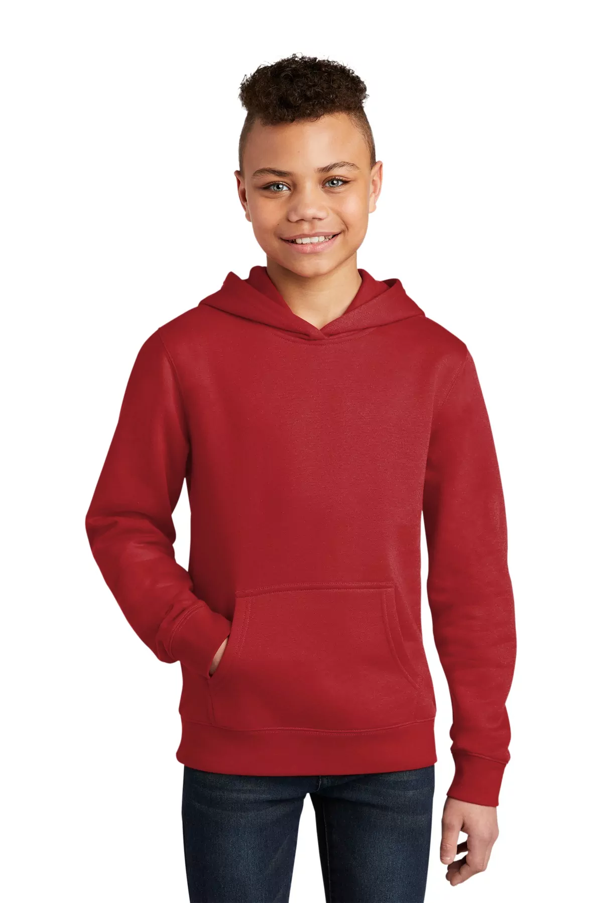 District ® Youth V.I.T. Fleece Hoodie DT6100Y - Image 4