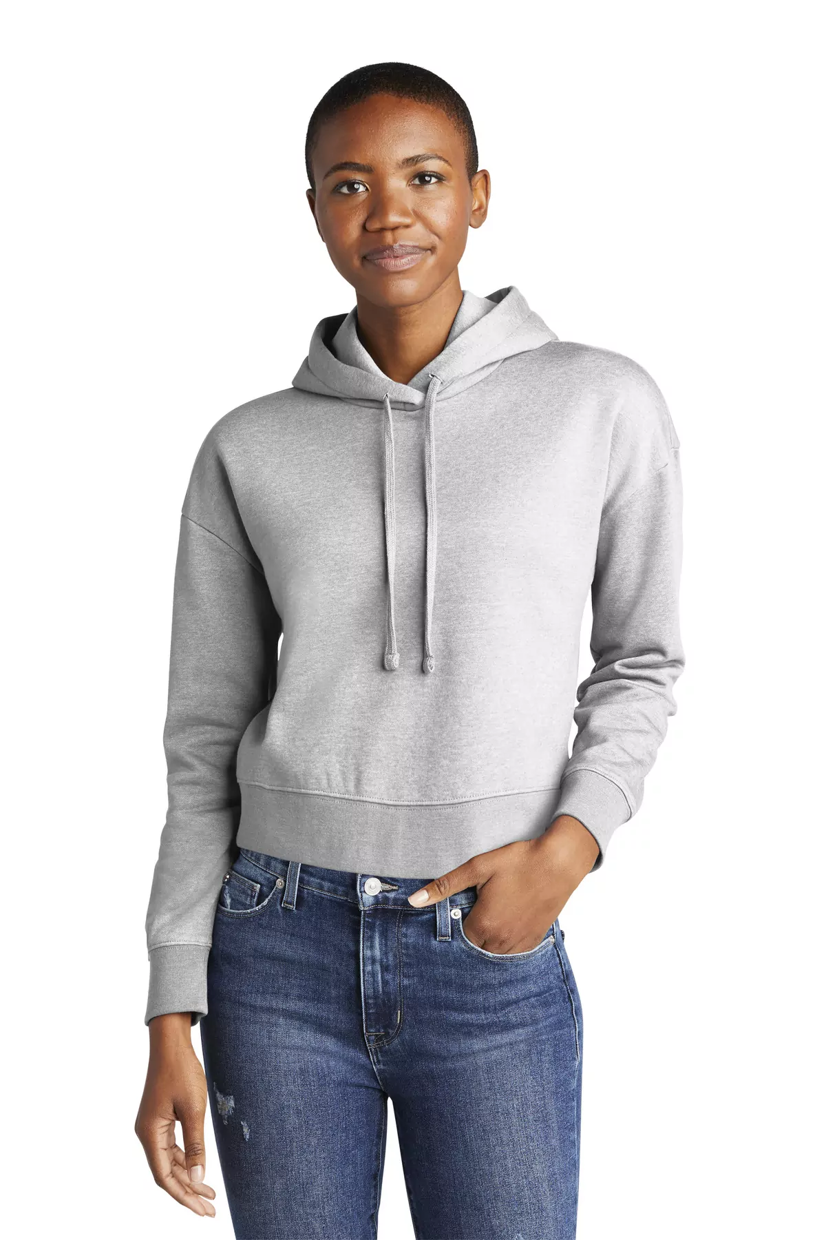 District ® Women's V.I.T. Fleece Hoodie DT6101 - Image 6