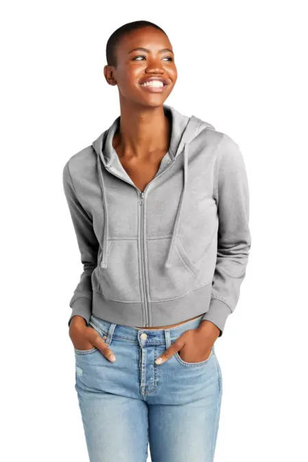 District ®  Women's V.I.T.   Fleece Full-Zip Hoodie DT6103